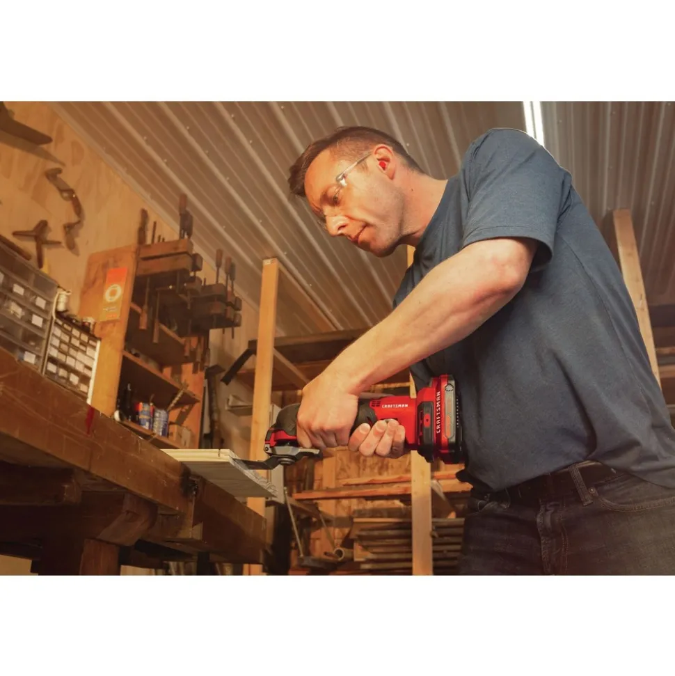 Factory Reconditioned Craftsman V20 Lithium-Ion Cordless Oscillating Tool Kit (2 Ah)