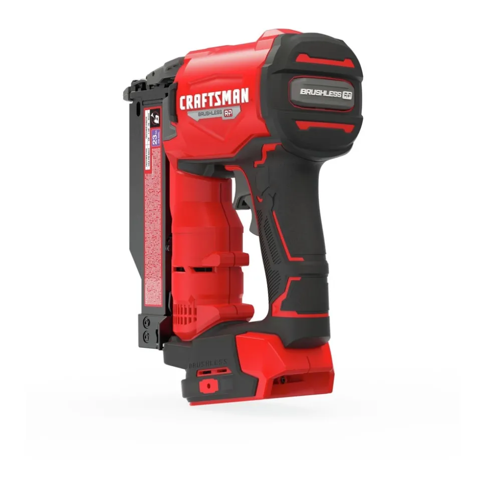 Factory Reconditioned Craftsman V20 Brushless RP Lithium-Ion Cordless 23 ga. Pin Nailer (Tool Only)