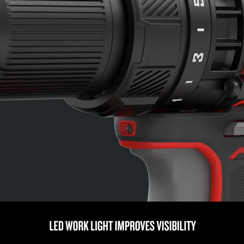 Factory Reconditioned Craftsman 20V Variable Speed Lithium-Ion 1/2 in. Cordless Drill Driver Kit (1.3 Ah)