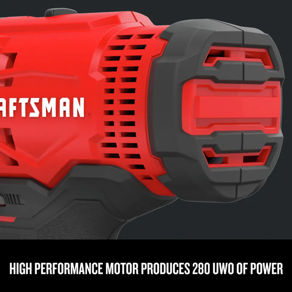 Factory Reconditioned Craftsman 20V Variable Speed Lithium-Ion 1/2 in. Cordless Drill Driver Kit (1.3 Ah)