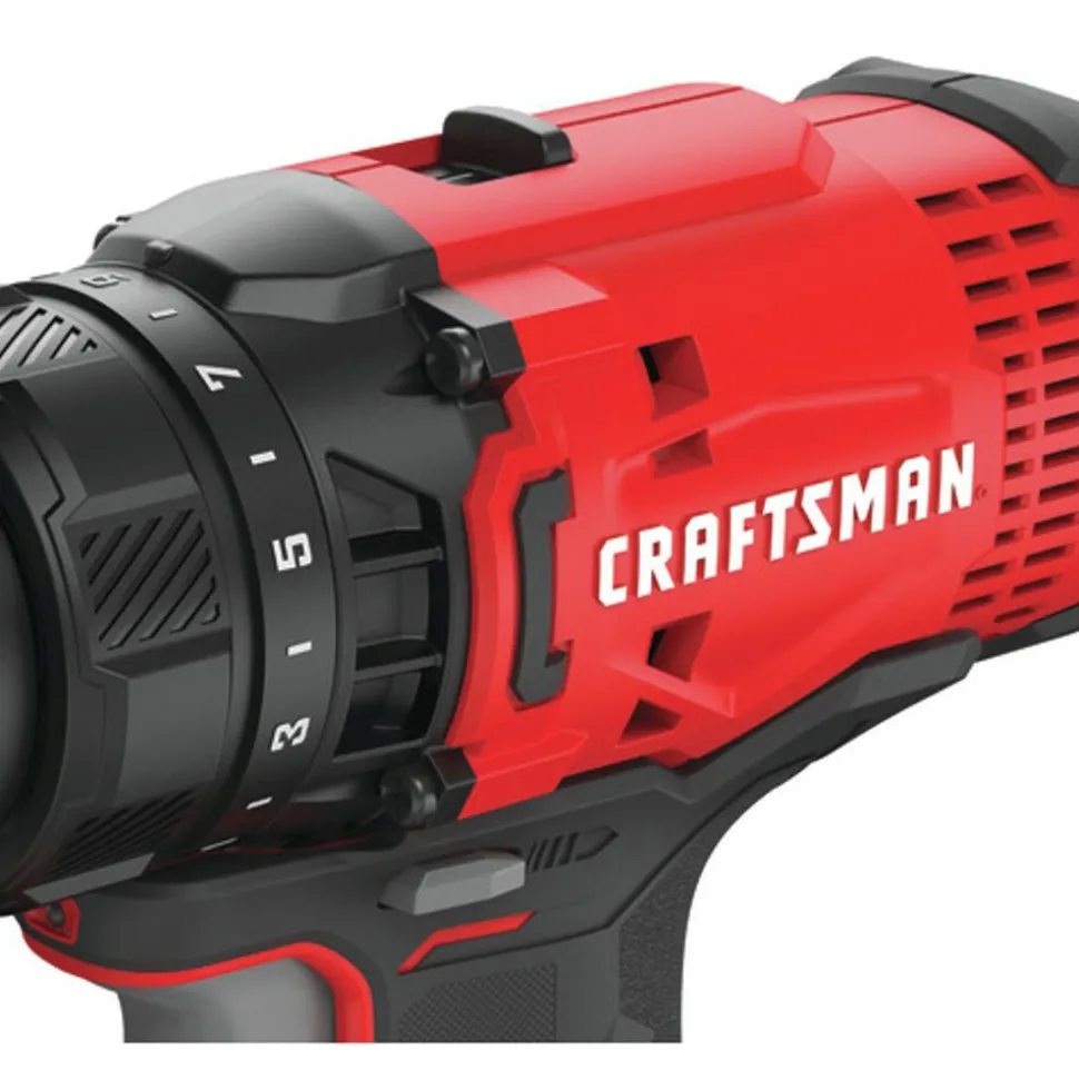 Factory Reconditioned Craftsman 20V Variable Speed Lithium-Ion 1/2 in. Cordless Drill Driver Kit (1.3 Ah)