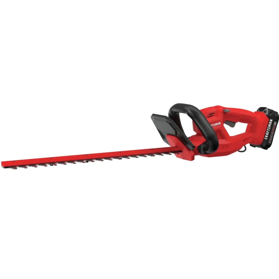 Factory Reconditioned Craftsman V20 Brushed Lithium-Ion 20 in. Cordless Hedge Trimmer Kit (1.5 Ah)