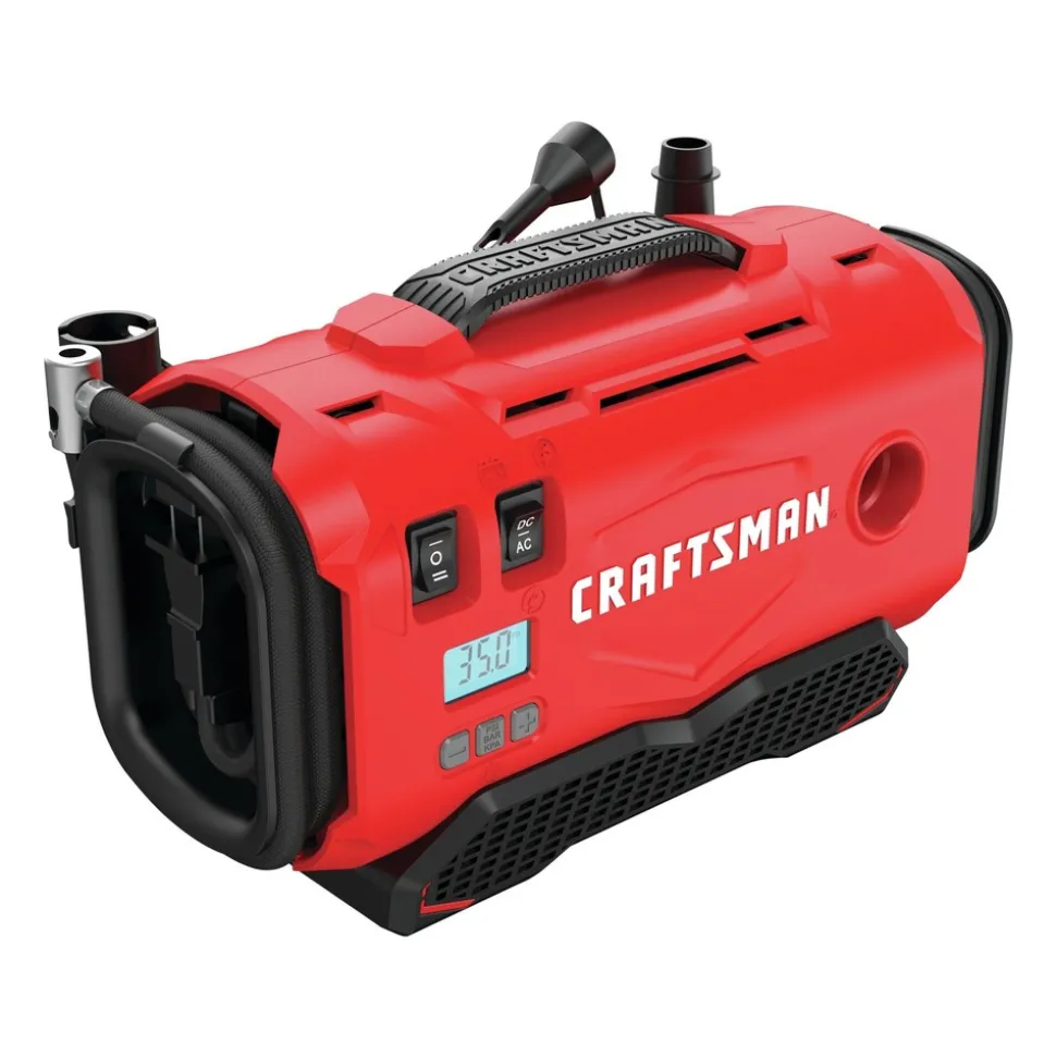 Factory Reconditioned Craftsman V20 Lithium-Ion Cordless Inflator (Tool Only)