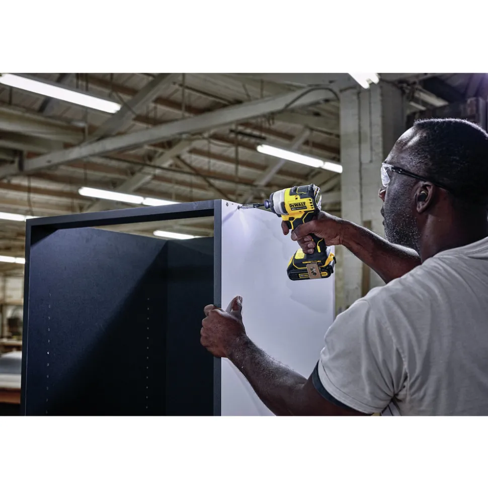 Factory Reconditioned Dewalt ATOMIC 20V MAX Brushless Lithium-Ion Compact 1/4 in. Cordless Impact Driver Kit (1.3 Ah)