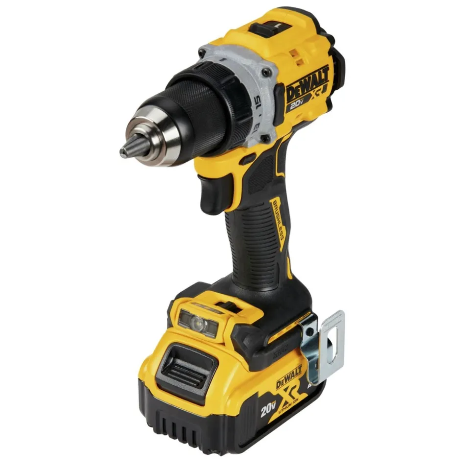 Factory Reconditioned Dewalt 20V MAX XR Lithium-Ion Brushless 1/2 in. Cordless Drill Driver Kit (5 Ah)