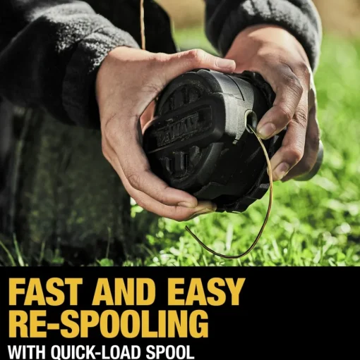 Factory Reconditioned Dewalt 60V MAX Brushless Lithium-Ion 17 in. Cordless String Trimmer (Tool Only)