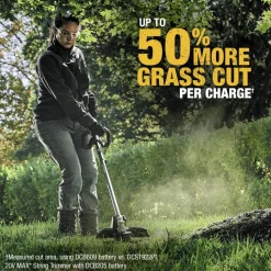 Factory Reconditioned Dewalt 60V MAX Brushless Lithium-Ion 17 in. Cordless String Trimmer (Tool Only)