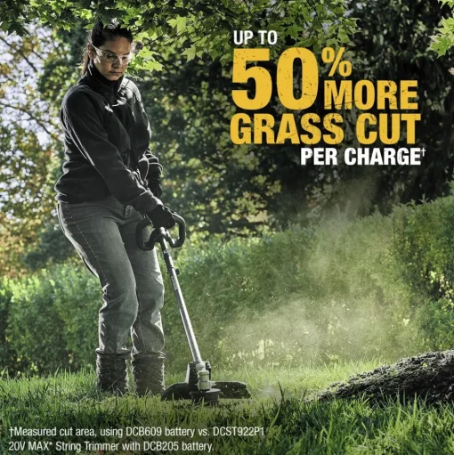 Factory Reconditioned Dewalt 60V MAX Brushless Lithium-Ion 17 in. Cordless String Trimmer (Tool Only)