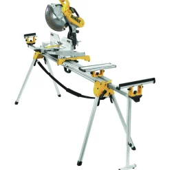Factory Reconditioned Dewalt 9 in. x 150 in. x 32 in. Heavy-Duty Miter Saw Stand - Silver