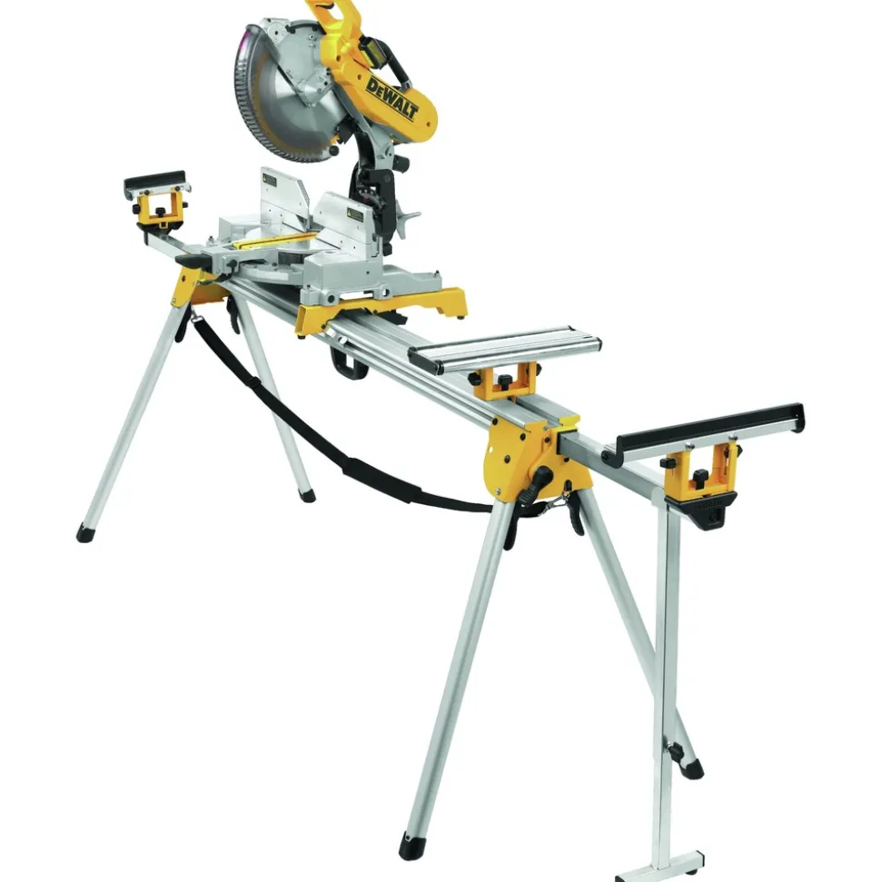 Factory Reconditioned Dewalt 9 in. x 150 in. x 32 in. Heavy-Duty Miter Saw Stand - Silver