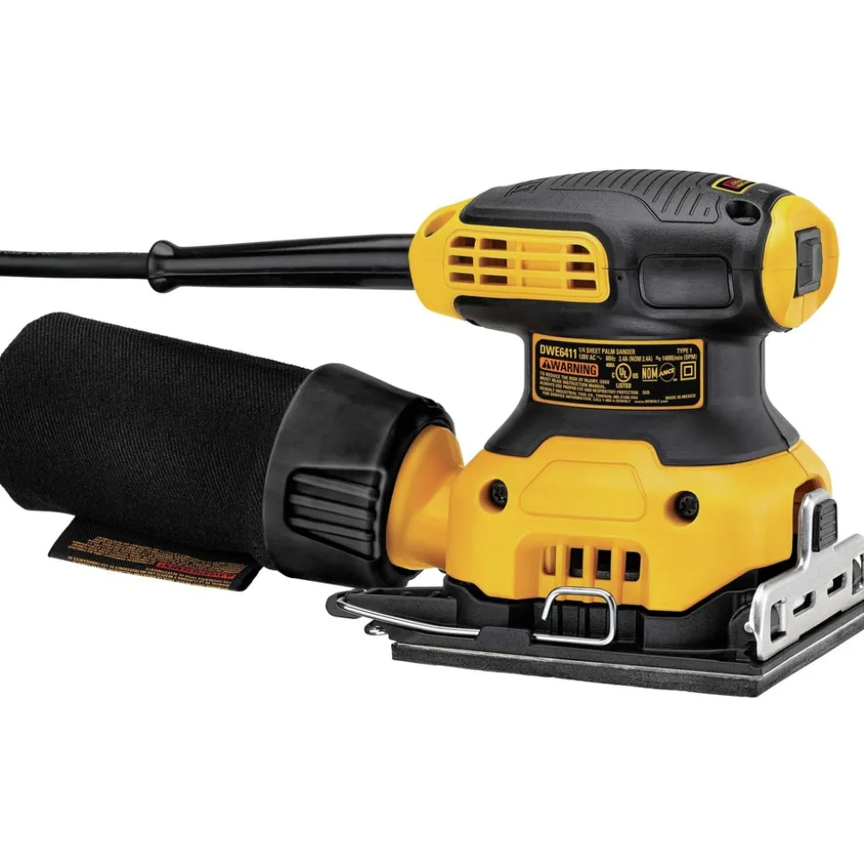 Factory Reconditioned Dewalt 2.3 Amp 1/4 Sheet Corded Finishing Sander Kit