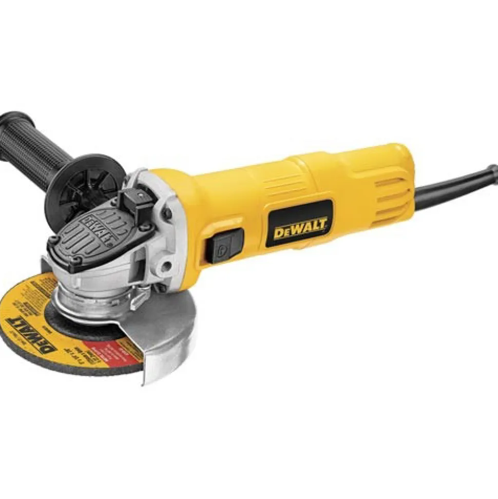 Factory Reconditioned Dewalt 4-1/2 in. 12,000 RPM 7.0 Amp Angle Grinder with One-Touch Guard