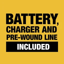 Factory Reconditioned Dewalt 20V MAX Lithium-Ion Cordless 14 in. Folding String Trimmer Kit (5 Ah)