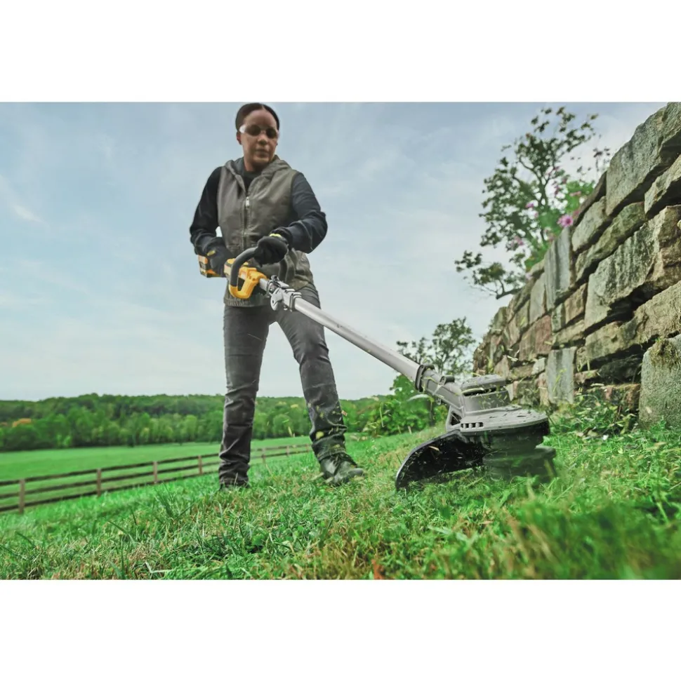 Factory Reconditioned Dewalt 20V MAX Lithium-Ion Cordless 14 in. Folding String Trimmer Kit (5 Ah)