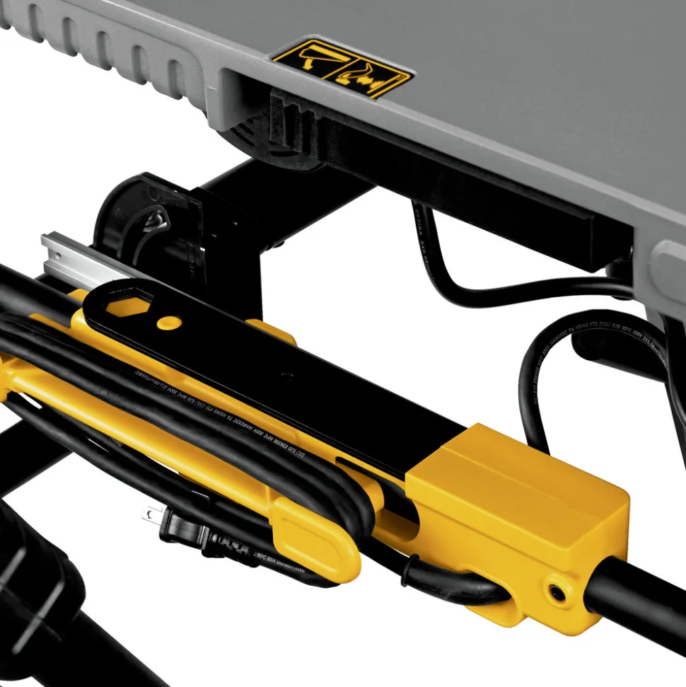 Factory Reconditioned Dewalt 15 Amp Site-Pro Compact 10 in. Jobsite Table Saw with Rolling Stand