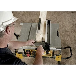 Factory Reconditioned Dewalt 15 Amp Site-Pro Compact 10 in. Jobsite Table Saw with Rolling Stand