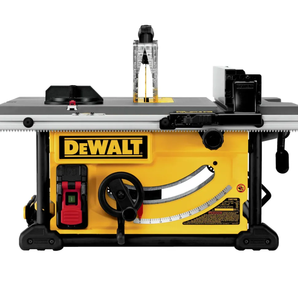 Factory Reconditioned Dewalt 15 Amp Site-Pro Compact 10 in. Jobsite Table Saw with Rolling Stand