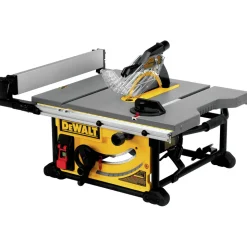 Factory Reconditioned Dewalt 15 Amp Site-Pro Compact 10 in. Jobsite Table Saw with Rolling Stand