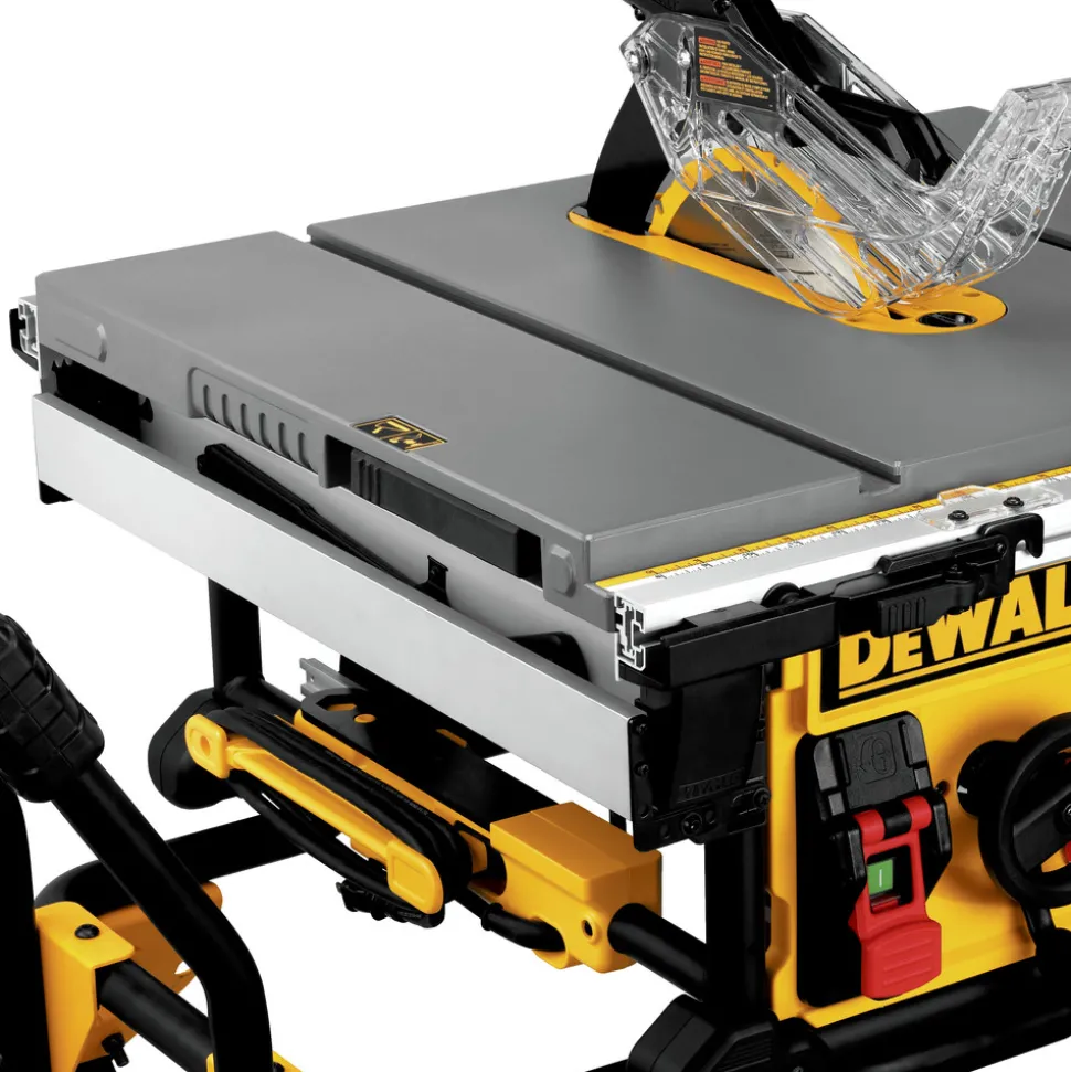 Factory Reconditioned Dewalt 15 Amp Site-Pro Compact 10 in. Jobsite Table Saw with Rolling Stand