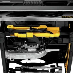 Factory Reconditioned Dewalt 15 Amp Site-Pro Compact 10 in. Jobsite Table Saw with Rolling Stand