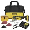 Factory Reconditioned Dewalt 20V MAX XR Brushless Lithium-Ion 3-Speed Cordless Oscillating Multi-Tool Kit (2 Ah)