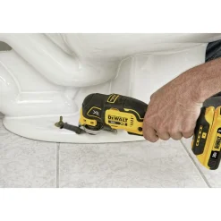Factory Reconditioned Dewalt 20V MAX XR Brushless Lithium-Ion 3-Speed Cordless Oscillating Multi-Tool Kit (2 Ah)