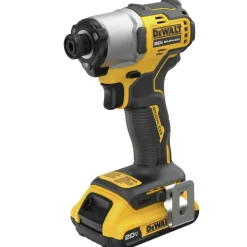 Factory Reconditioned Dewalt 20V MAX Brushless Lithium-Ion 1/4 in. Cordless Impact Driver Kit (2 Ah)