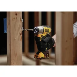 Factory Reconditioned Dewalt XTREME 12V MAX Brushless Lithium-Ion 1/4 in. Cordless Impact Driver Kit (2 Ah)