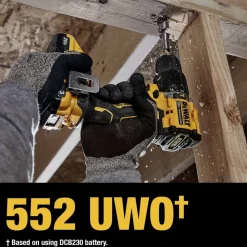 Factory Reconditioned Dewalt 20V MAX ATOMIC Lithium-Ion Brushless 1/2 in. Cordless Hammer Drill Kit (3 Ah)