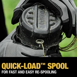 Factory Reconditioned Dewalt 20V MAX Lithium-Ion Cordless 14 in. Folding String Trimmer (Tool Only)