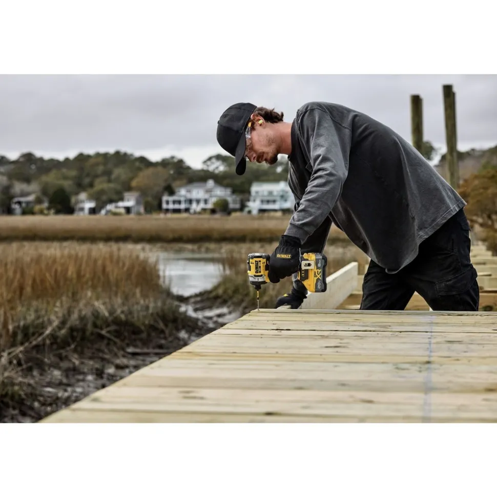 Factory Reconditioned Dewalt 20V MAX XR Lithium-Ion Brushless 3-Speed High Torque 1/4 in. Cordless Impact Driver (Tool Only)