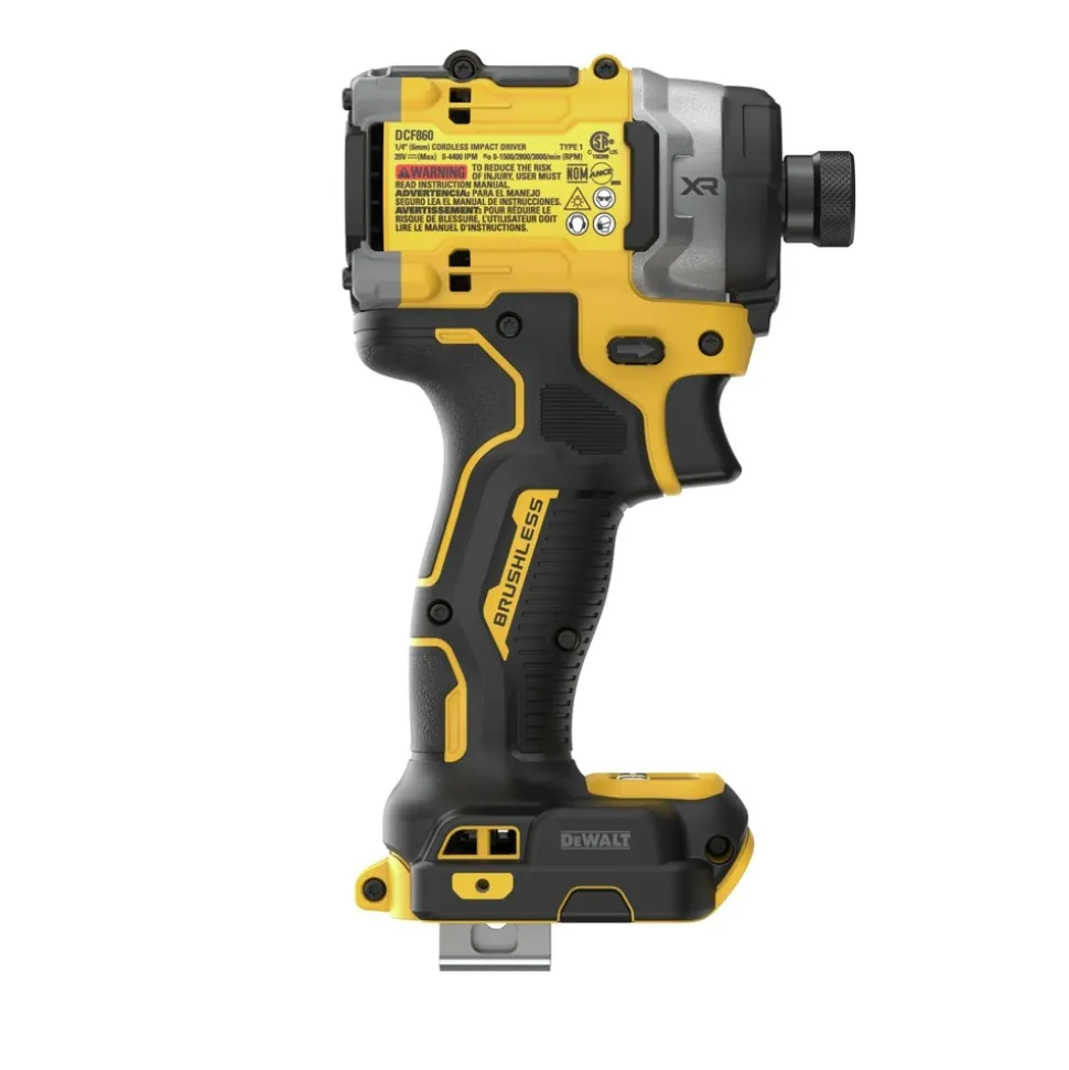 Factory Reconditioned Dewalt 20V MAX XR Lithium-Ion Brushless 3-Speed High Torque 1/4 in. Cordless Impact Driver (Tool Only)