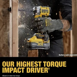 Factory Reconditioned Dewalt 20V MAX XR Lithium-Ion Brushless 3-Speed High Torque 1/4 in. Cordless Impact Driver (Tool Only)