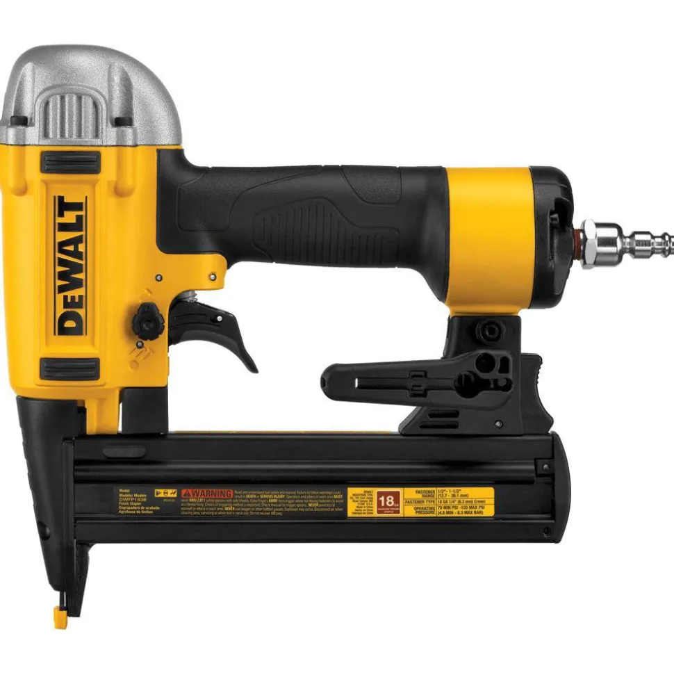 Factory Reconditioned Dewalt 18-Gauge 1/4 in. Crown 1-1/2 in. Finish Stapler