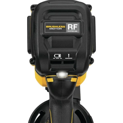 Factory Reconditioned Dewalt 20V MAX Brushless Lithium-Ion 15 Degree Cordless Coil Roofing Nailer Kit (2 Ah)