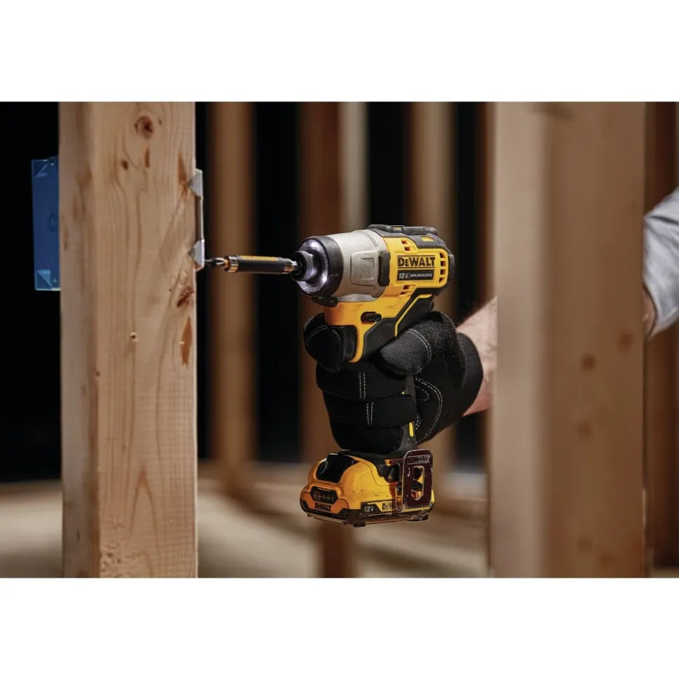 Factory Reconditioned Dewalt 12V MAX XTREME Brushless Lithium-Ion 1/4 in. Cordless Impact Driver (Tool Only)