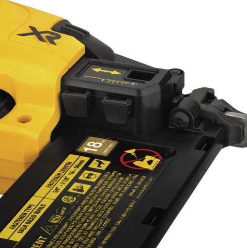 Factory Reconditioned Dewalt 20V MAX XR 18 Gauge Cordless Brad Nailer Kit (2 Ah)