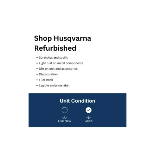 Factory Reconditioned Husqvarna 150BT 51cc 2.16 HP 2-Cycle 150BT Gas Backpack Blower