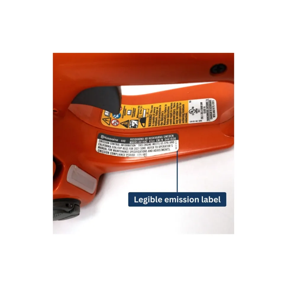 Factory Reconditioned Husqvarna 440 40cc 2.4 HP 2-Cycle 440 Gas 18 in. Rear Handle Chainsaw