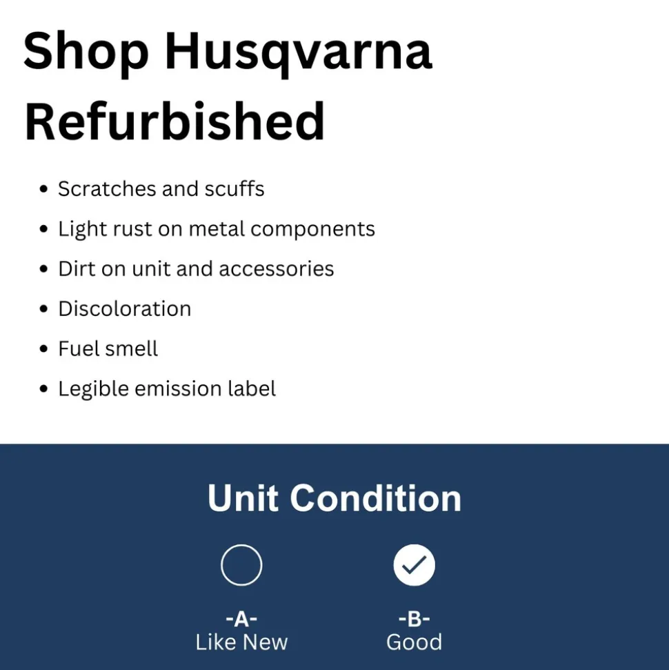 Factory Reconditioned Husqvarna 970514508 330LK 28cc 20 in. Cutting Width Gas String Trimmer