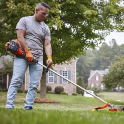 Factory Reconditioned Husqvarna 970694802 130L 28cc 18 in. Cutting Width Gas String Trimmer