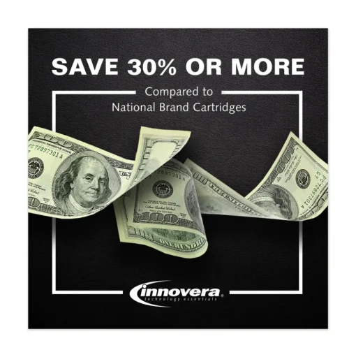 Factory Reconditioned Innovera 190 Page-Yield Remanufactured Ink Replacement for 63 (F6U62AN) - Black