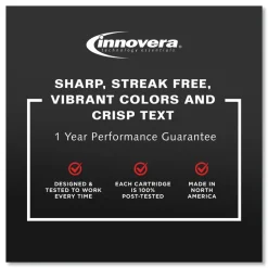 Factory Reconditioned Innovera 6500 Page-Yield Remanufactured Extra High-Yield Toner Replacement for TN436BK - Black