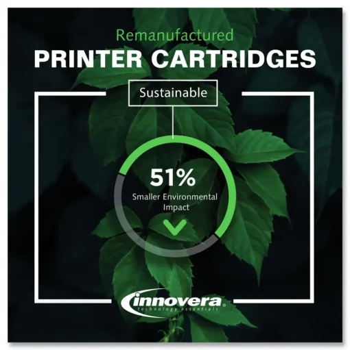 Factory Reconditioned Innovera 4500 Page-Yield Remanufactured Super High-Yield Toner Replacement for TN770 - Black