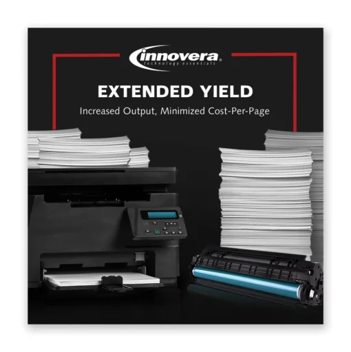 Factory Reconditioned Innovera 17800 Page-Yield Remanufactured High-Yield Toner Replacement for 106R01438 - Yellow