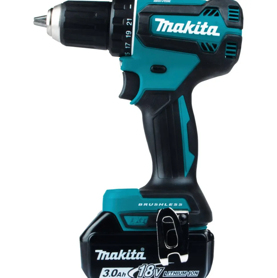 Factory Reconditioned Makita 18V LXT Brushless Lithium-Ion 1/2 in. Cordless Compact Drill Driver Kit (3 Ah)