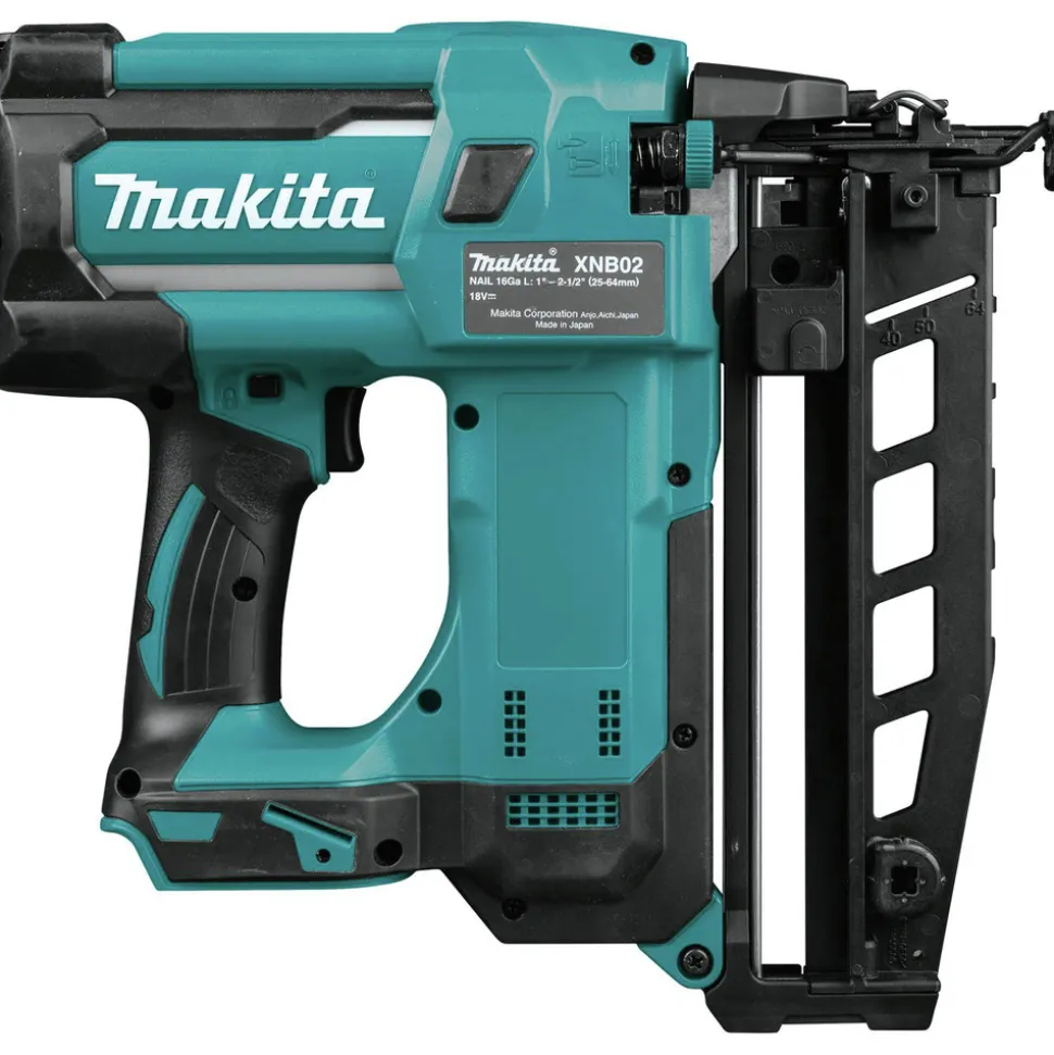 Factory Reconditioned Makita 18V LXT Lithium-Ion Cordless 2-1/2 in. Straight Finish Nailer, 16 Ga. (Tool Only)