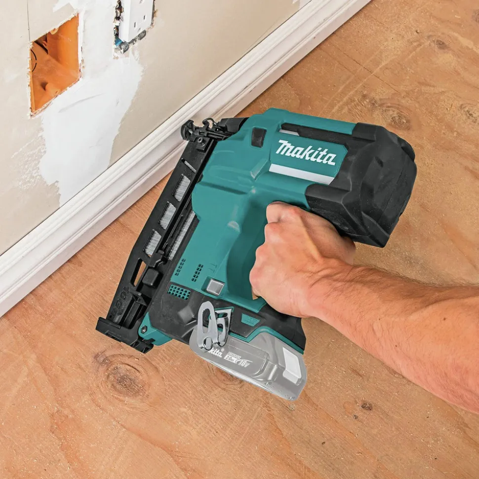 Factory Reconditioned Makita 18V LXT Lithium-Ion Cordless 2-1/2 in. Straight Finish Nailer, 16 Ga. (Tool Only)
