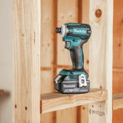 Factory Reconditioned Makita 18V LXT Brushless Lithium-Ion 1/2 in. Cordless Hammer Drill Driver and 4-Speed Impact Driver Combo Kit with 2 Batteries (5 Ah)