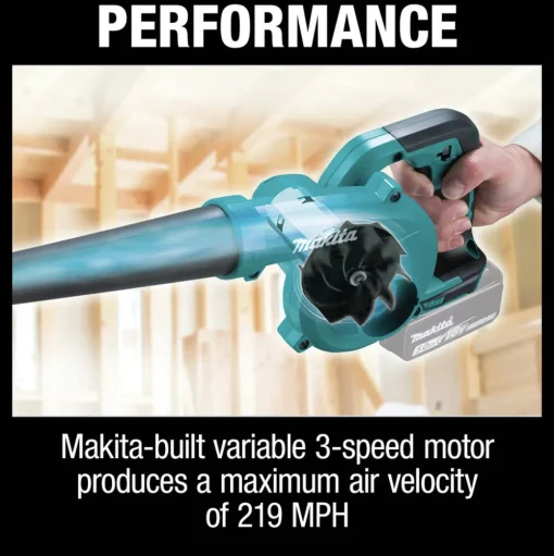 Factory Reconditioned Makita 18V LXT Variable Speed Lithium-Ion Cordless Blower (Tool Only)